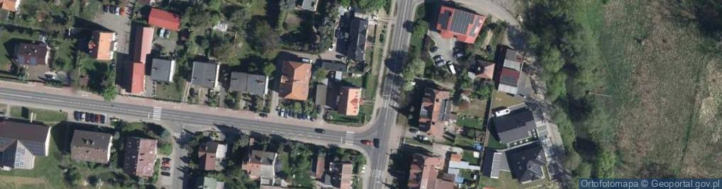 Zdjęcie satelitarne Łużycka ul.