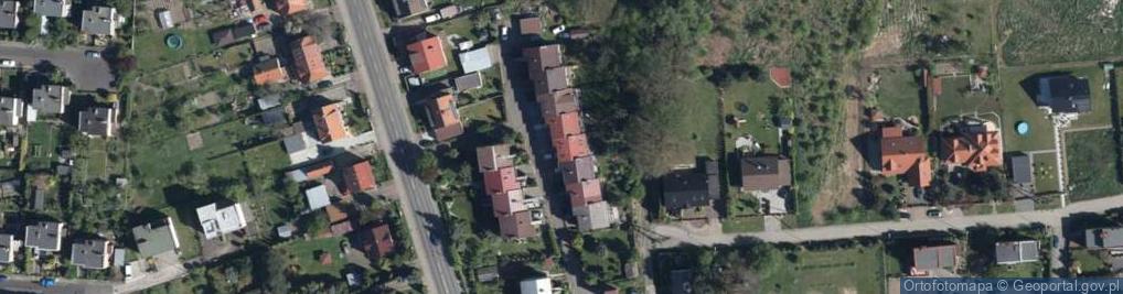 Zdjęcie satelitarne Łużycka ul.