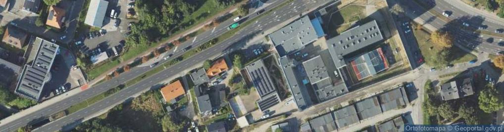 Zdjęcie satelitarne Łużycka ul.