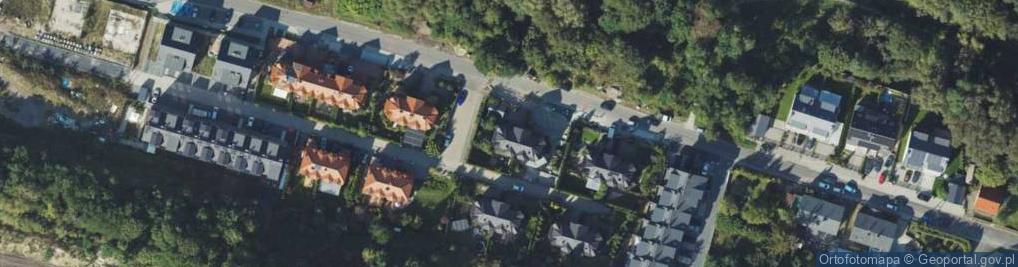 Zdjęcie satelitarne Ludowa ul.