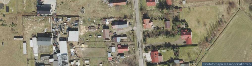 Zdjęcie satelitarne Ługowo-Podgrzybka ul.