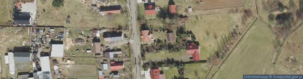 Zdjęcie satelitarne Ługowo-Podgrzybka ul.