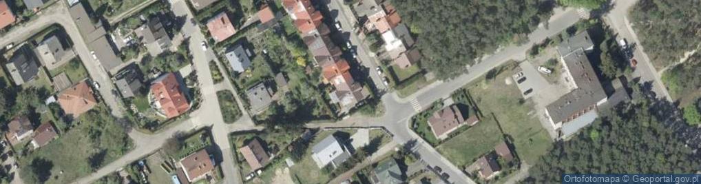 Zdjęcie satelitarne Łużycka ul.