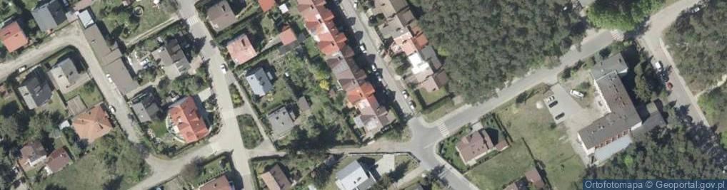 Zdjęcie satelitarne Łużycka ul.