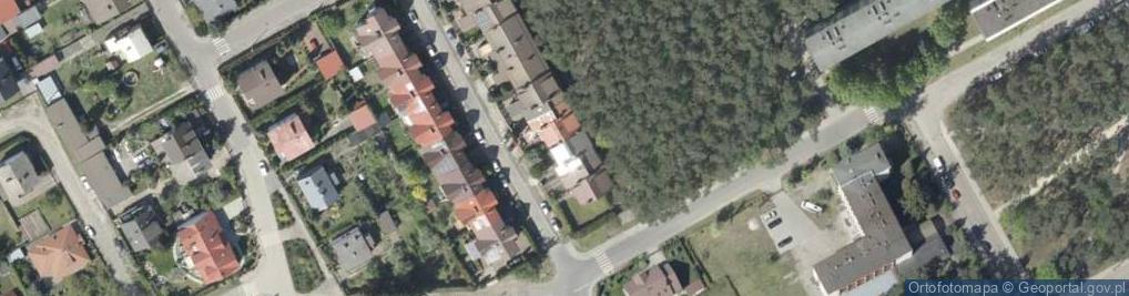 Zdjęcie satelitarne Łużycka ul.