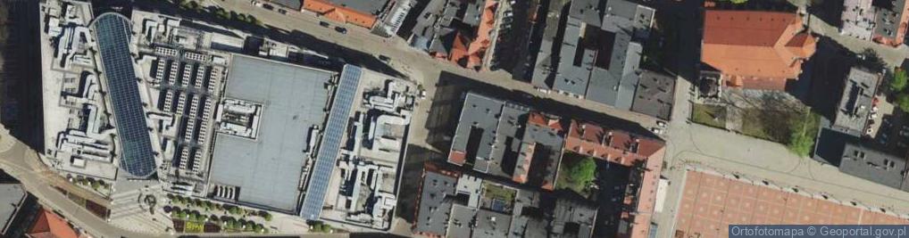 Zdjęcie satelitarne Lwowskich Dzieci ul.