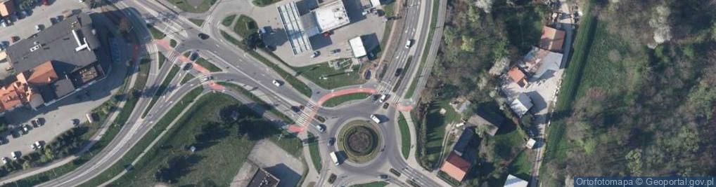 Zdjęcie satelitarne Lwowska ul.