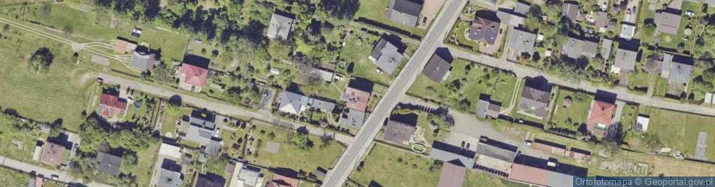 Zdjęcie satelitarne Łysinowa ul.