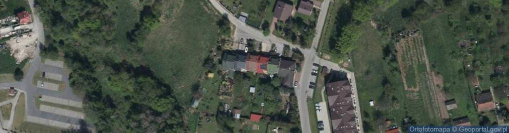 Zdjęcie satelitarne Łychów ul.
