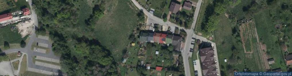 Zdjęcie satelitarne Łychów ul.