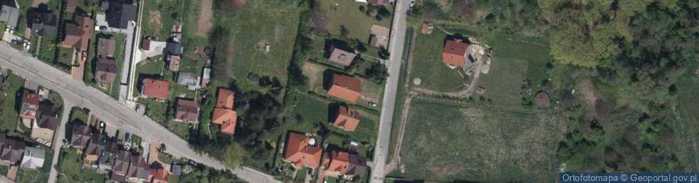 Zdjęcie satelitarne Łychów ul.