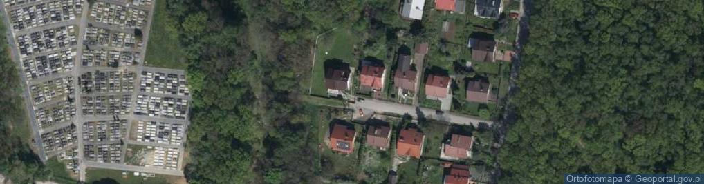Zdjęcie satelitarne Łychów ul.