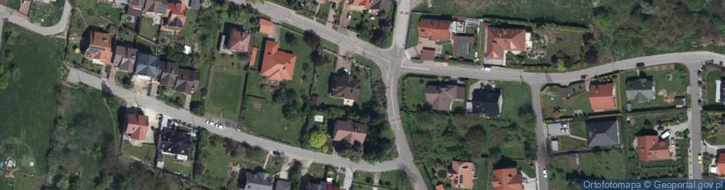 Zdjęcie satelitarne Łychów ul.