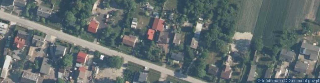 Zdjęcie satelitarne Łysaków Kawęczyński ul.