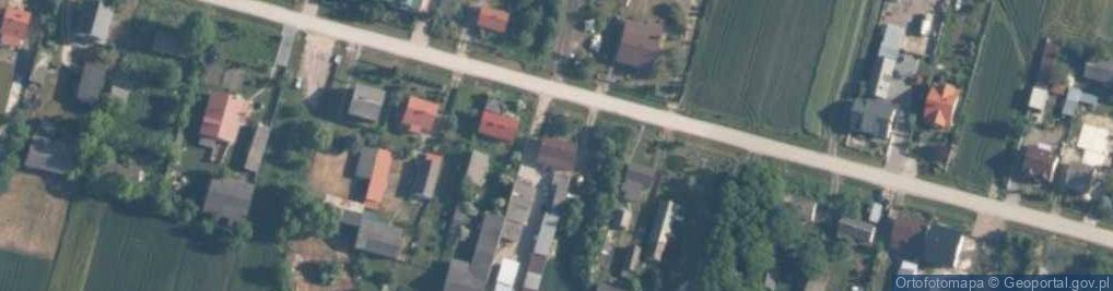 Zdjęcie satelitarne Łysaków pod Lasem ul.