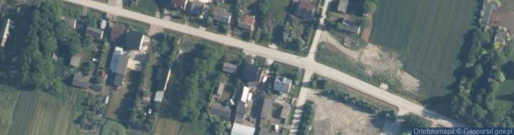 Zdjęcie satelitarne Łysaków pod Lasem ul.