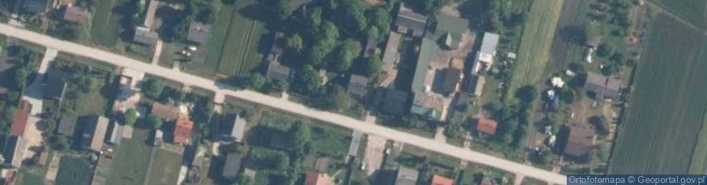 Zdjęcie satelitarne Łysaków pod Lasem ul.