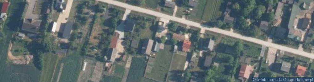 Zdjęcie satelitarne Łysaków pod Lasem ul.