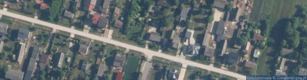 Zdjęcie satelitarne Łysaków pod Lasem ul.