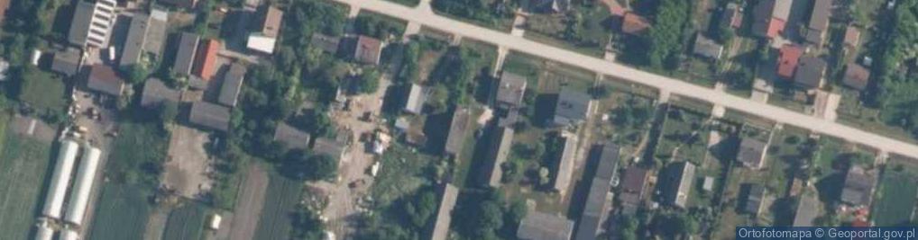 Zdjęcie satelitarne Łysaków pod Lasem ul.