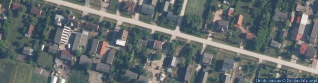 Zdjęcie satelitarne Łysaków pod Lasem ul.