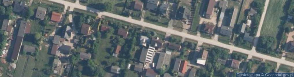 Zdjęcie satelitarne Łysaków pod Lasem ul.