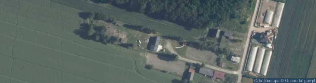 Zdjęcie satelitarne Łysaków pod Lasem ul.