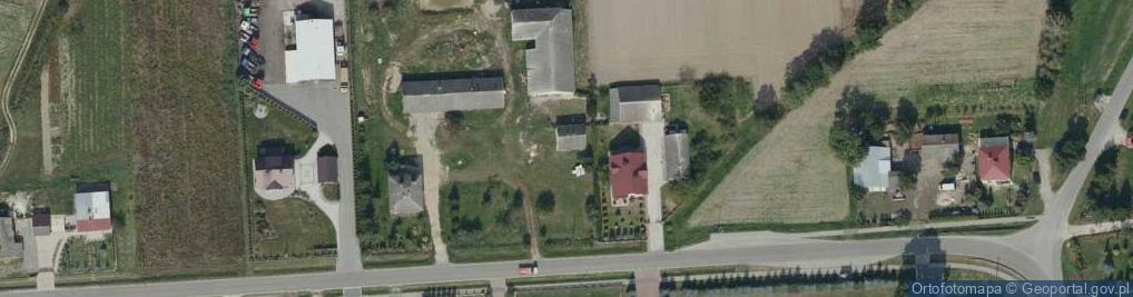 Zdjęcie satelitarne Łysaków ul.