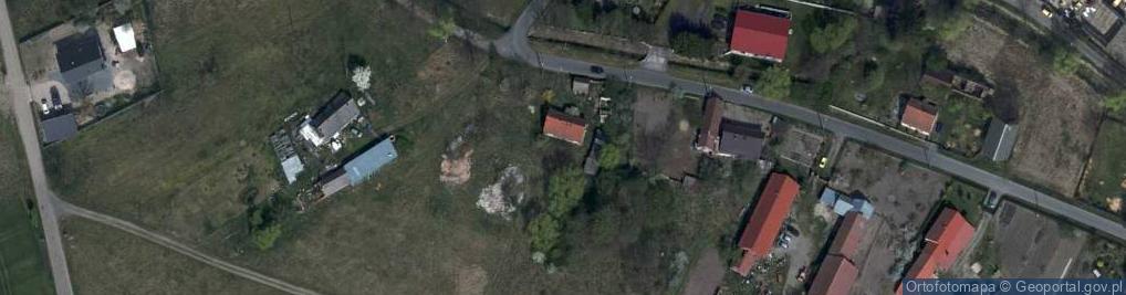 Zdjęcie satelitarne Łysiny ul.