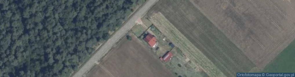 Zdjęcie satelitarne Łysów ul.