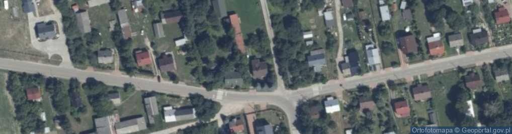 Zdjęcie satelitarne Łysów ul.