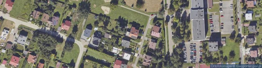 Zdjęcie satelitarne Łyczakowska ul.