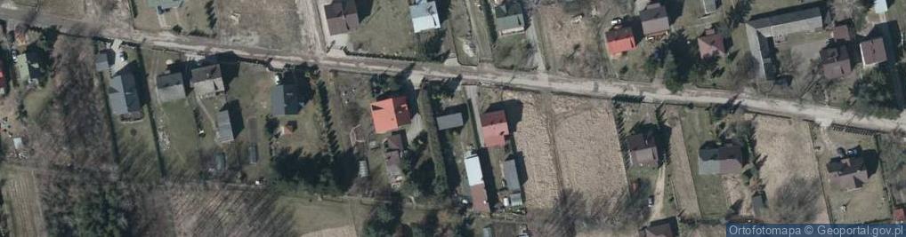 Zdjęcie satelitarne Mazowiecka ul.