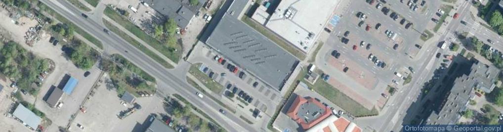 Zdjęcie satelitarne Mazurska ul.