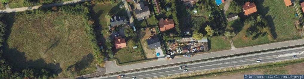 Zdjęcie satelitarne Malborska ul.