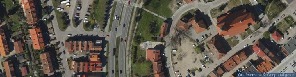 Zdjęcie satelitarne Mazurska ul.