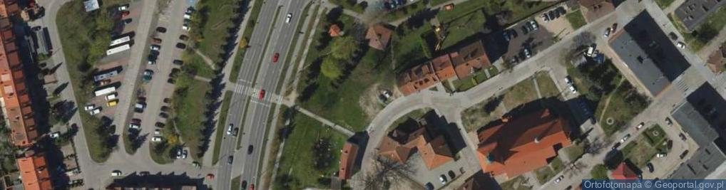 Zdjęcie satelitarne Mazurska ul.