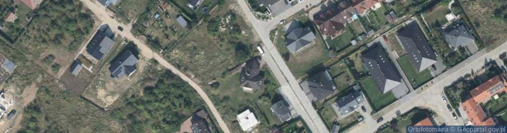 Zdjęcie satelitarne Mahoniowa ul.