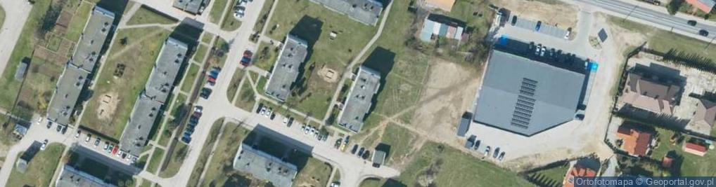 Zdjęcie satelitarne Mazurska ul.