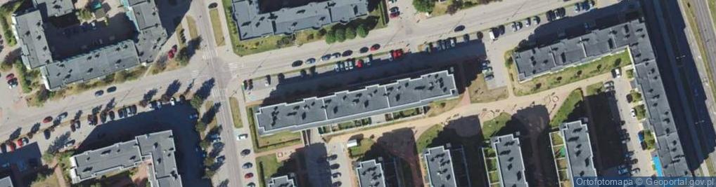 Zdjęcie satelitarne Mackiewicza Józefa ul.