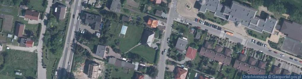 Zdjęcie satelitarne Makowa ul.