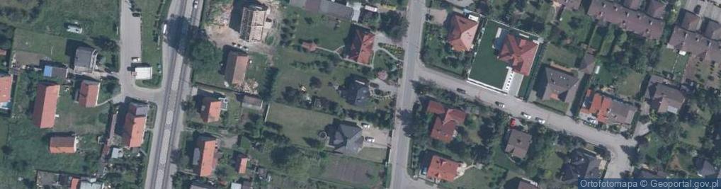 Zdjęcie satelitarne Makowa ul.