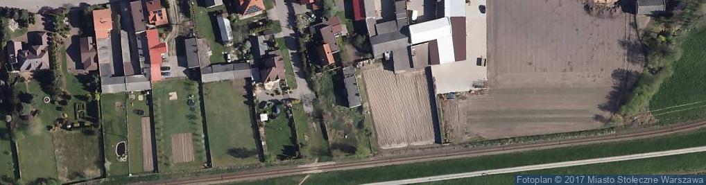 Zdjęcie satelitarne Makowa ul.