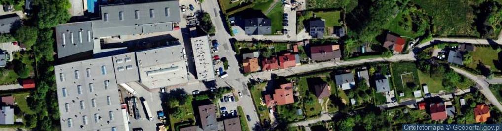 Zdjęcie satelitarne Maków ul.
