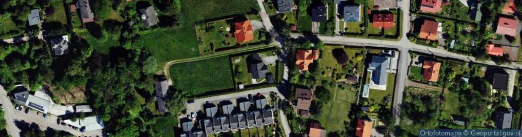 Zdjęcie satelitarne Maków ul.