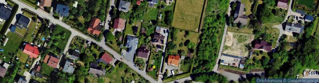 Zdjęcie satelitarne Maków ul.