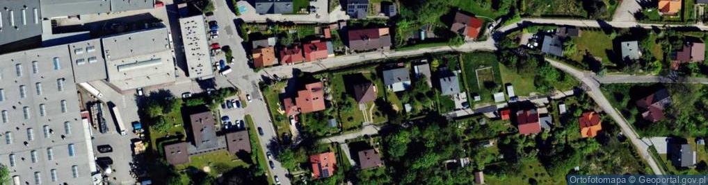 Zdjęcie satelitarne Maków ul.