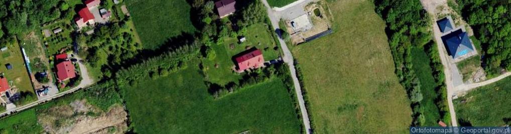 Zdjęcie satelitarne Malowany Dworek ul.