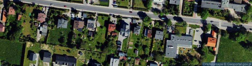 Zdjęcie satelitarne Mazańcowicka ul.