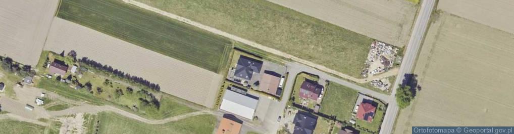 Zdjęcie satelitarne Malachitowa ul.